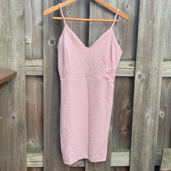 Windsor Dresses | Windsor Glitter Dress | Color: Pink | Size: L | Badelle32'S Closet